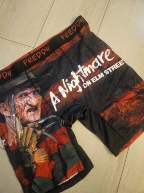 Freddy 'A Nightmare on Elm Street' Men's Boxer Briefs in Black & Red